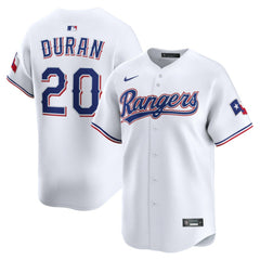 Ezequiel Duran Texas Rangers Nike Home Limited Player Jersey - MLB Jerseys