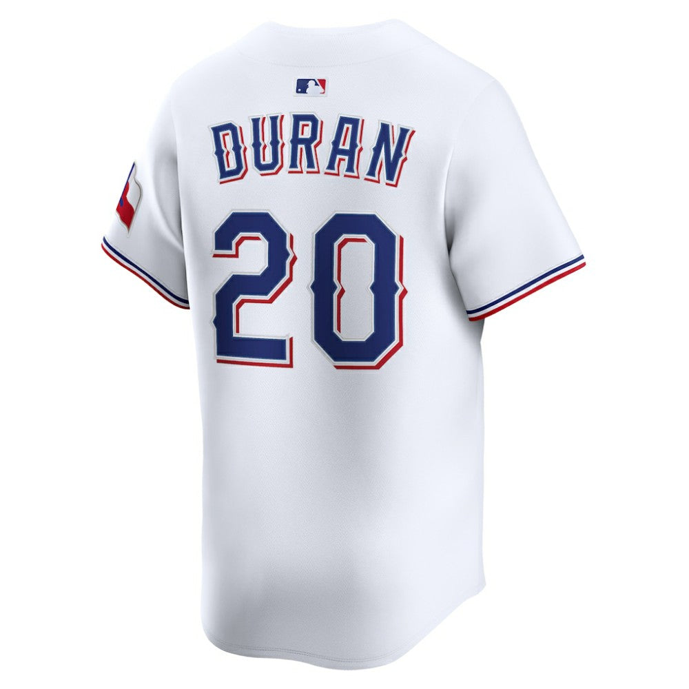 Ezequiel Duran Texas Rangers Nike Home Limited Player Jersey - MLB Jerseys