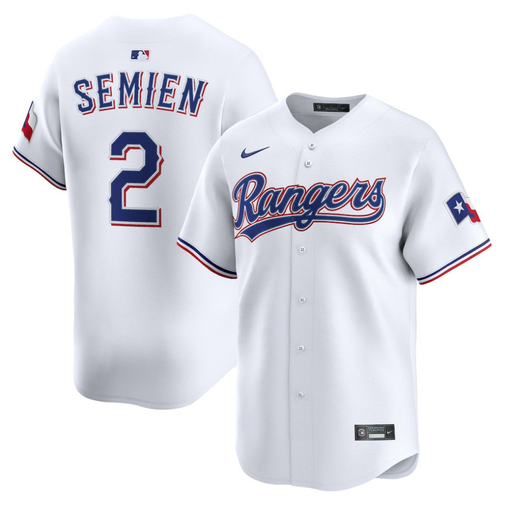 Marcus Semien Texas Rangers Nike Home Limited Player Jersey - MLB Jerseys