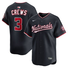 Dylan Crews Washington Nationals Nike Alternate Limited Jersey - MLB Jerseys