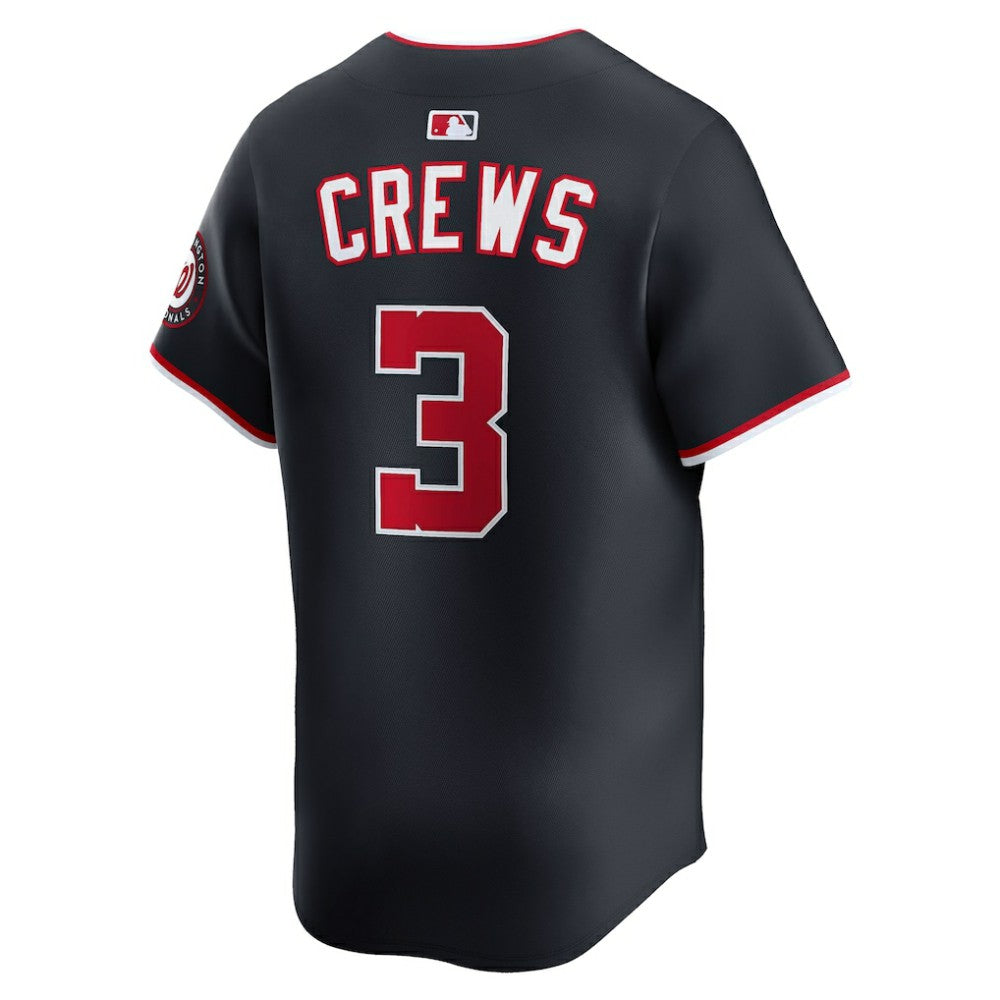 Dylan Crews Washington Nationals Nike Alternate Limited Jersey - MLB Jerseys