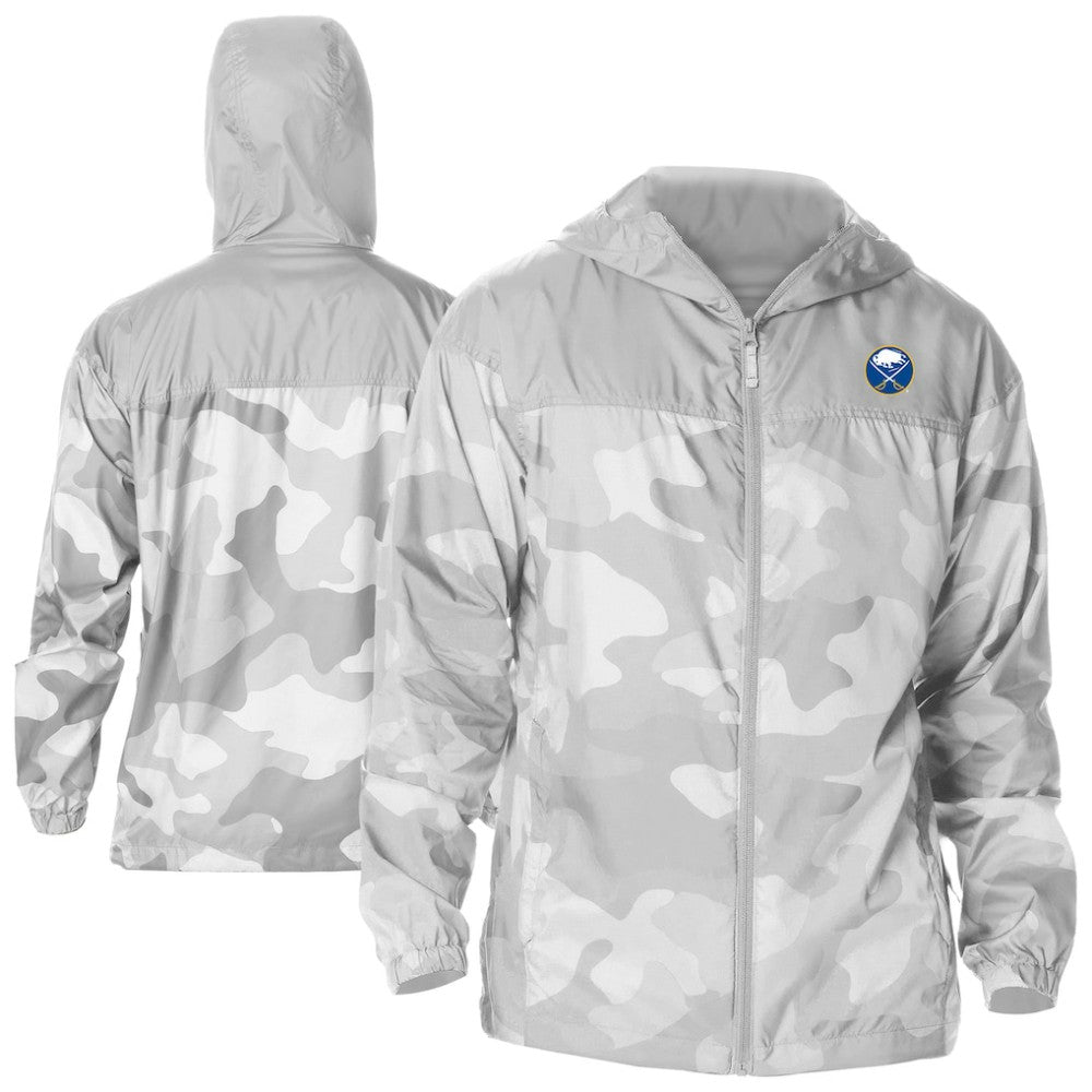 Buffalo Sabres Columbia Camo Flash Challenger Omni-Shade Full-Zip Hoodie Windbreaker -  NHL Hoodies