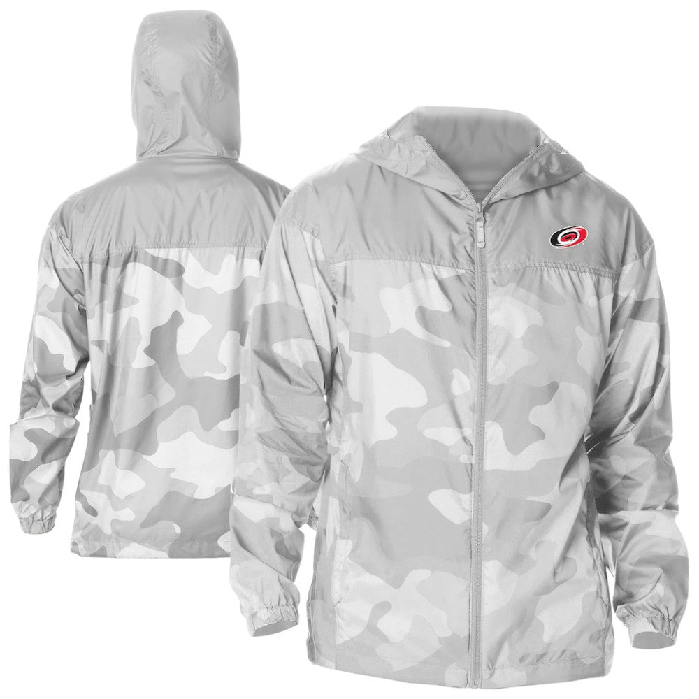 Carolina Hurricanes Columbia Camo Flash Challenger Omni-Shade Full-Zip Hoodie Windbreaker -  NHL Hoodies