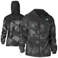 Dallas Stars Columbia Camo Flash Challenger Omni-Shade Full-Zip Hoodie Windbreaker -  NHL Hoodies