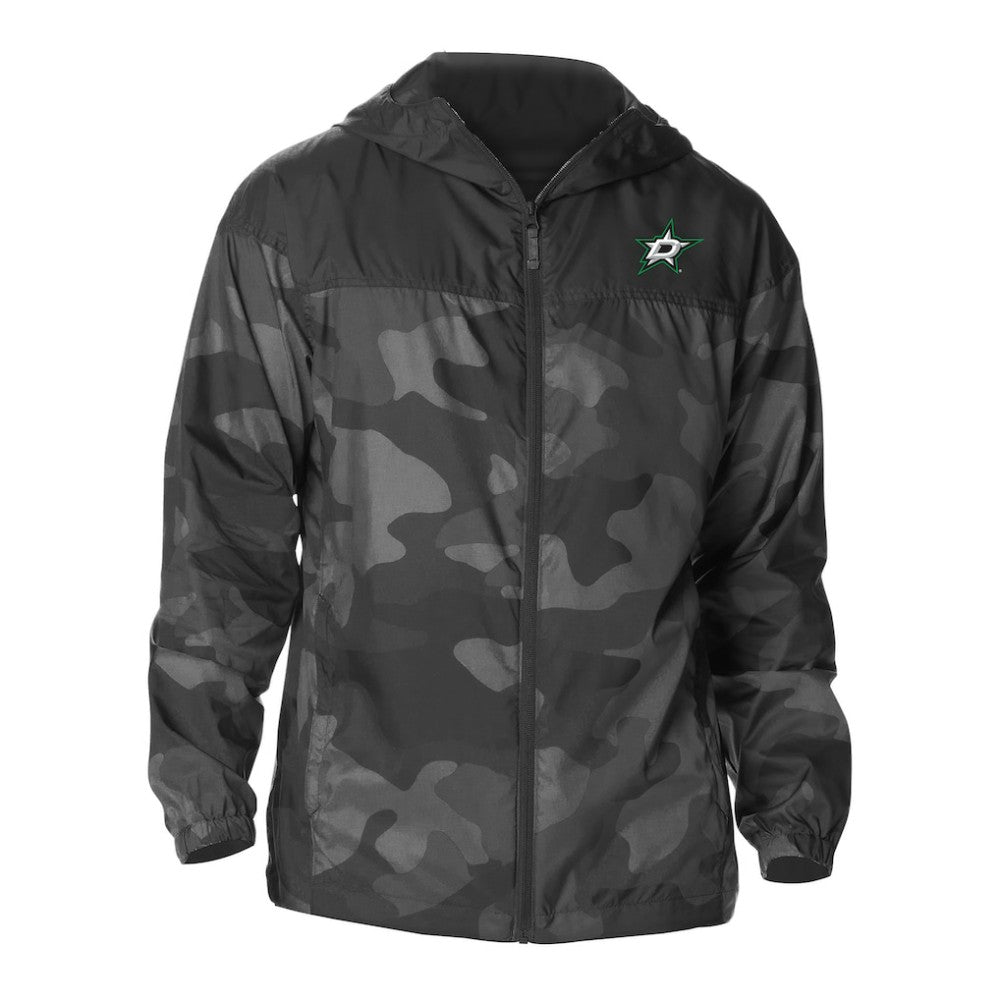 Dallas Stars Columbia Camo Flash Challenger Omni-Shade Full-Zip Hoodie Windbreaker -  NHL Hoodies