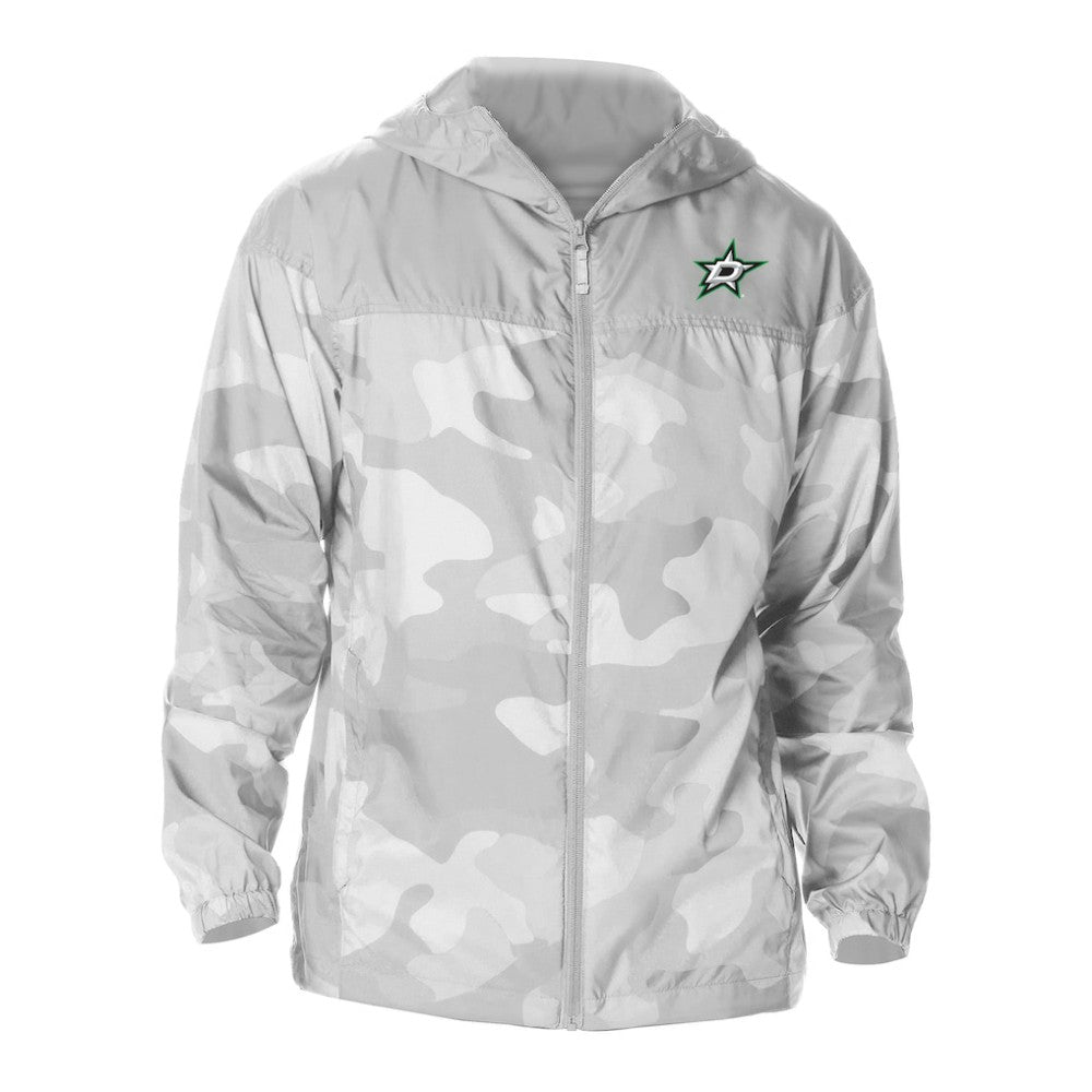 Dallas Stars Columbia Camo Flash Challenger Omni-Shade Full-Zip Hoodie Windbreaker -  NHL Hoodies