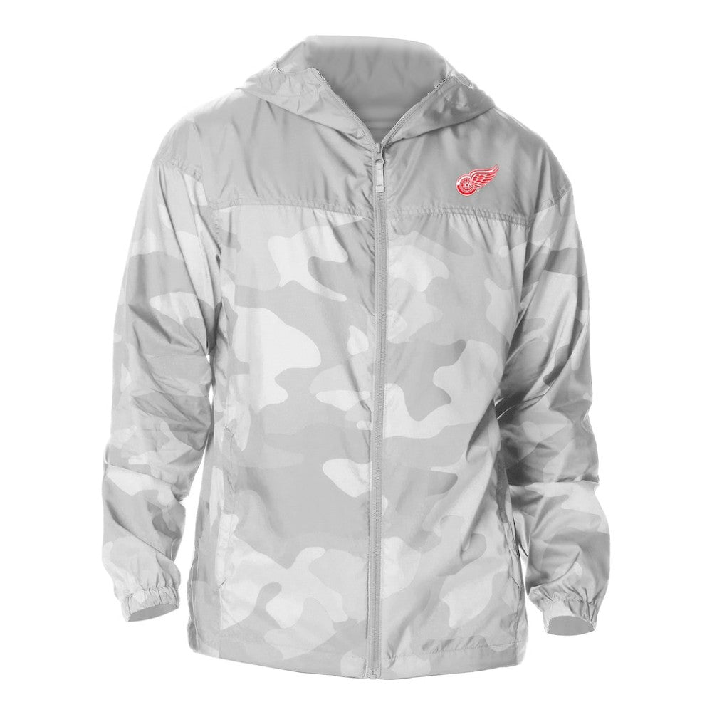 Detroit Red Wings Columbia Camo Flash Challenger Omni-Shade Full-Zip Hoodie Windbreaker -  NHL Hoodies