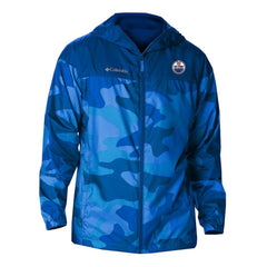 Edmonton Oilers Columbia Camo Flash Challenger Omni-Shade Full-Zip Hoodie Windbreaker -  NHL Hoodies