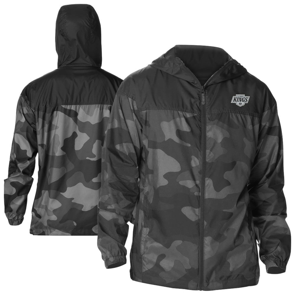 Los Angeles Kings Columbia Camo Flash Challenger Omni-Shade Full-Zip Hoodie Windbreaker -  NHL Hoodies