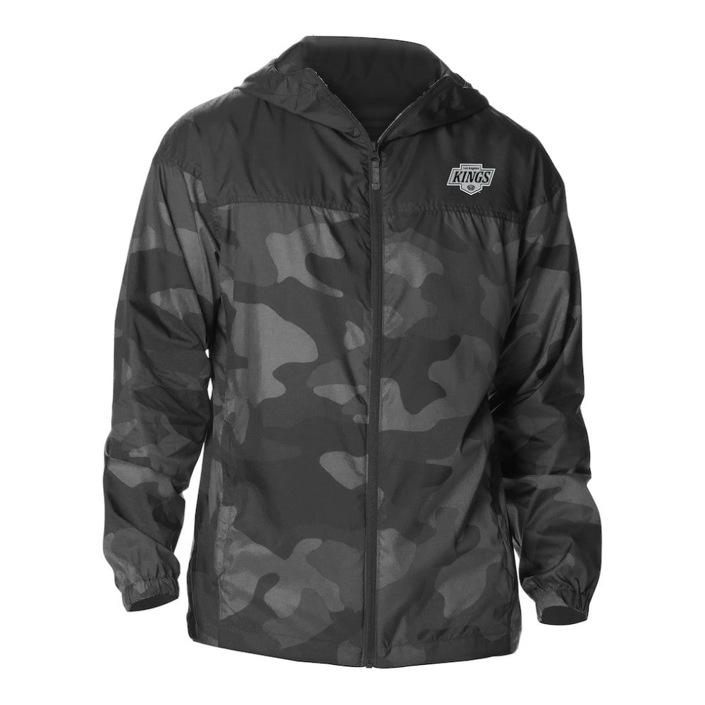 Los Angeles Kings Columbia Camo Flash Challenger Omni-Shade Full-Zip Hoodie Windbreaker -  NHL Hoodies