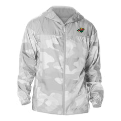 Minnesota Wild Columbia Camo Flash Challenger Omni-Shade Full-Zip Hoodie Windbreaker -  NHL Hoodies