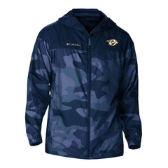 Nashville Predators Columbia Camo Flash Challenger Omni-Shade Full-Zip Hoodie Windbreaker -  NHL Hoodies