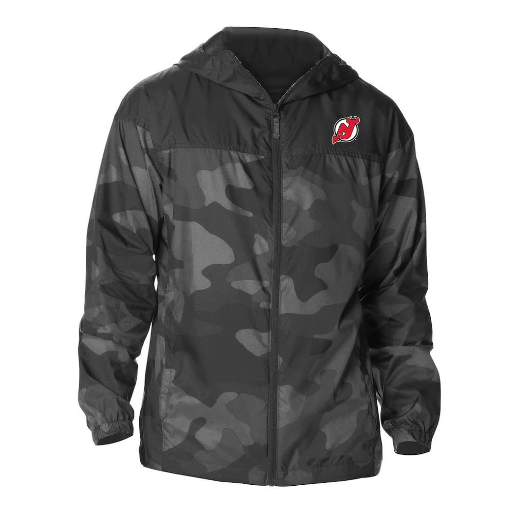 New Jersey Devils Columbia Camo Flash Challenger Omni-Shade Full-Zip Hoodie Windbreaker -  NHL Jerseys