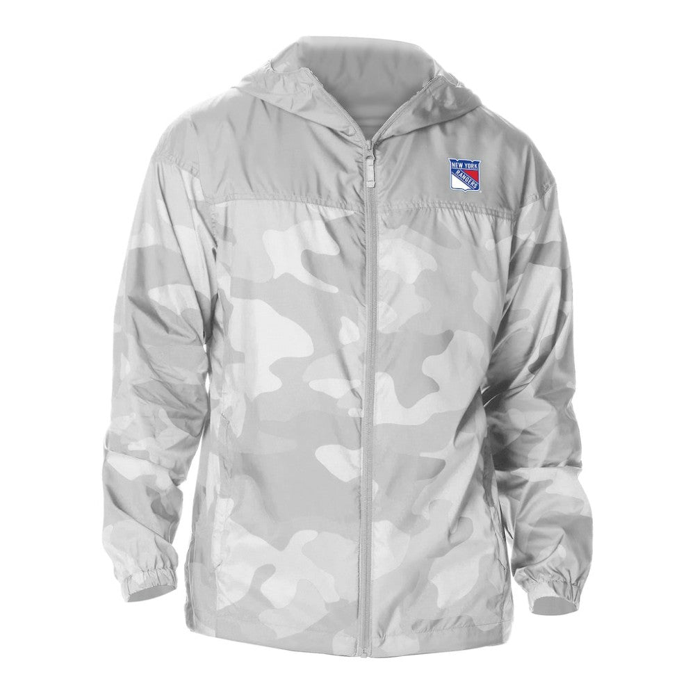 New York Rangers Columbia Camo Flash Challenger Omni-Shade Full-Zip Hoodie Windbreaker -  NHL Hoodies