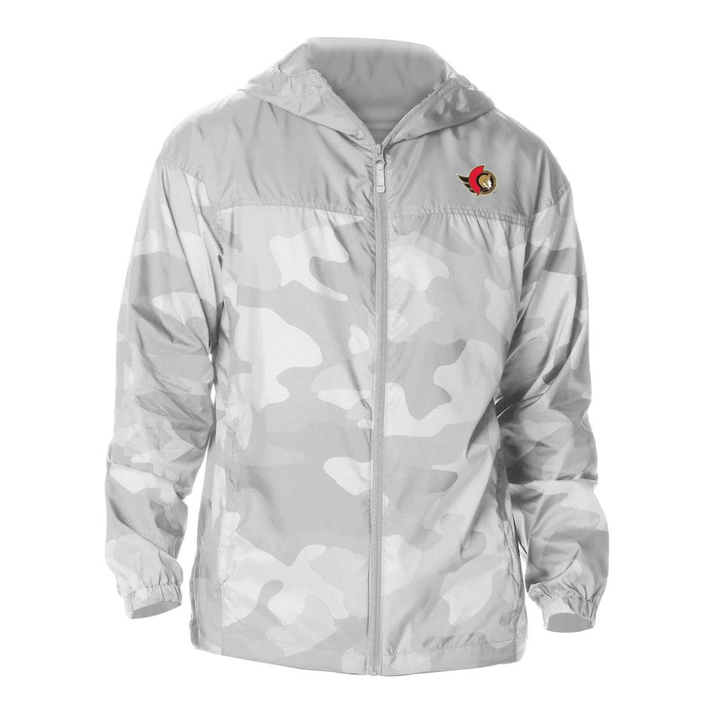 Ottawa Senators Columbia Camo Flash Challenger Omni-Shade Full-Zip Hoodie Windbreaker -  NHL Hoodies