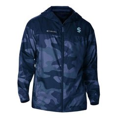 Seattle Kraken Columbia Camo Flash Challenger Omni-Shade Full-Zip Hoodie Windbreaker -  NHL Hoodies