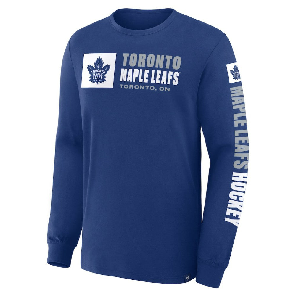 Toronto Maple Leafs Fanatics Goal Crease Legacy Long Sleeve T-Shirt -  NHL T-shirts