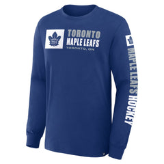 Toronto Maple Leafs Fanatics Goal Crease Legacy Long Sleeve T-Shirt -  NHL T-shirts