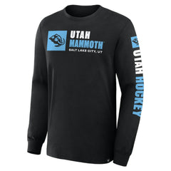 Utah Mammoth Fanatics Goal Crease Legacy Long Sleeve T-Shirt -  NHL T-shirts