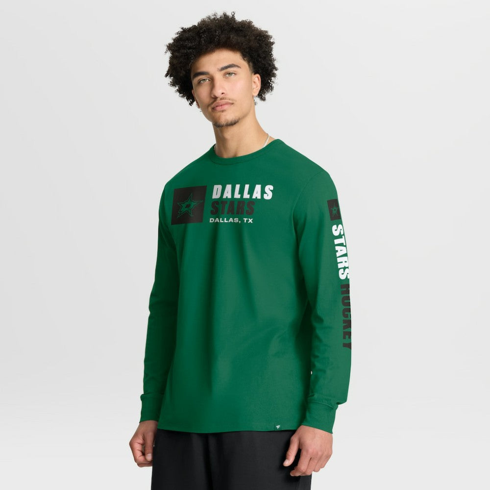 Dallas Stars Fanatics Goal Crease Legacy Long Sleeve T-Shirt -  NHL T-shirts