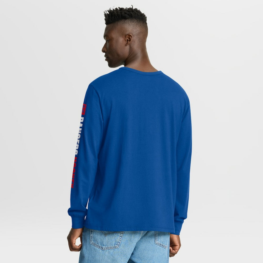 New York Rangers Fanatics Goal Crease Legacy Long Sleeve T-Shirt -  NHL T-shirts