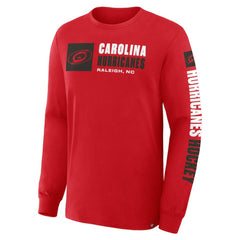 Carolina Hurricanes Fanatics Goal Crease Legacy Long Sleeve T-Shirt -  NHL T-shirts
