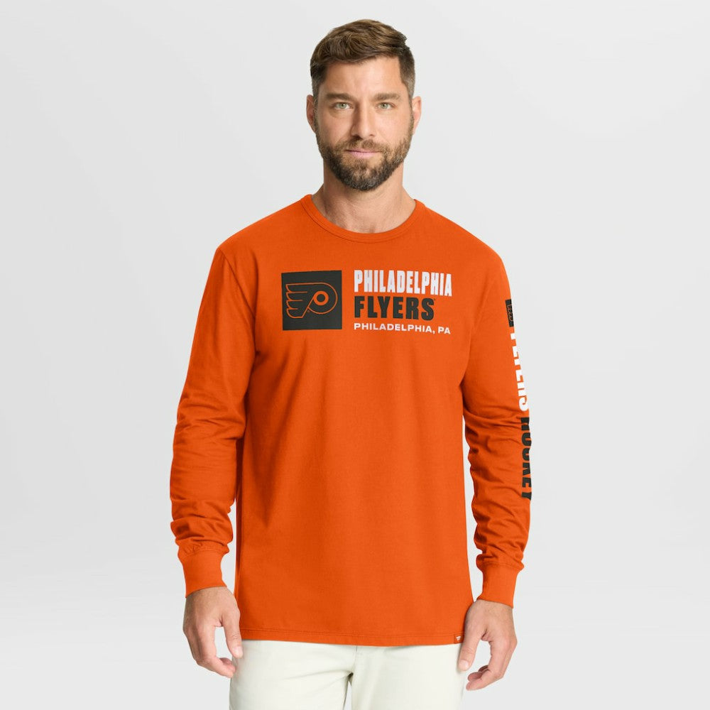 Philadelphia Flyers Fanatics Goal Crease Legacy Long Sleeve T-Shirt -  NHL T-shirts