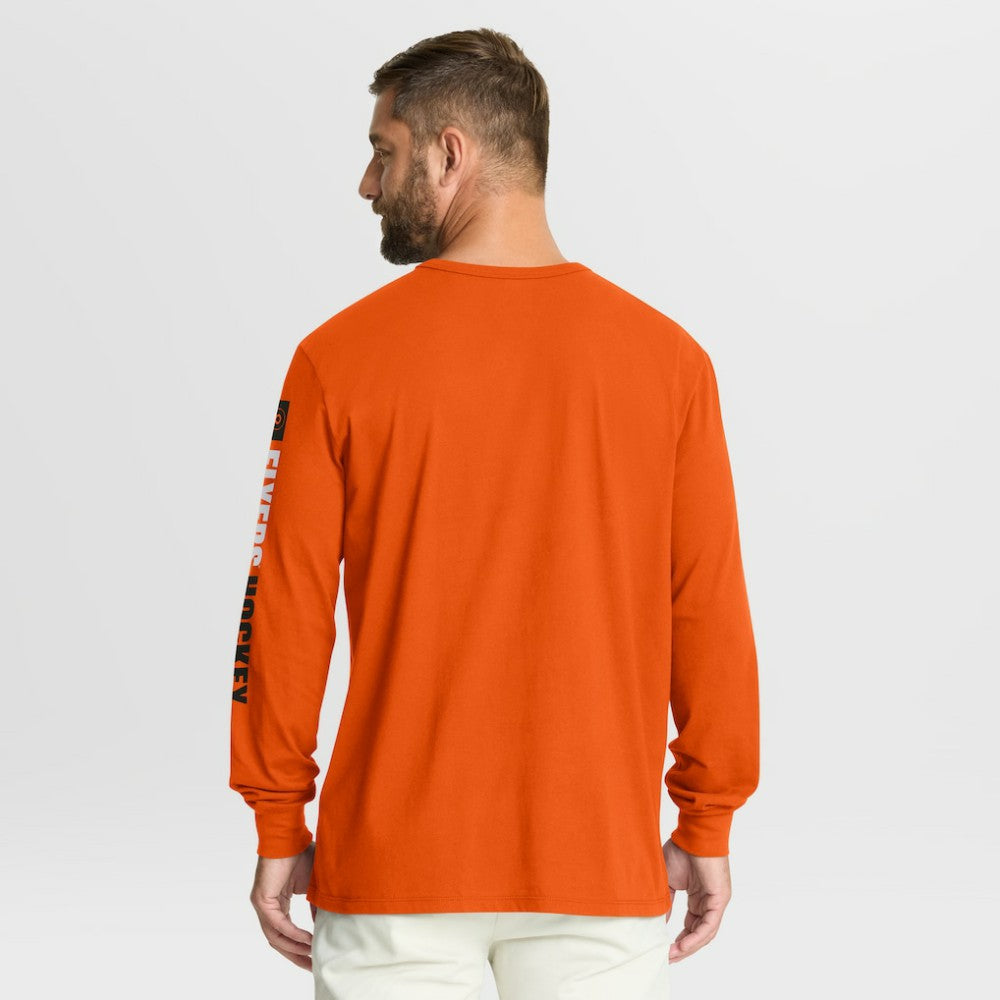 Philadelphia Flyers Fanatics Goal Crease Legacy Long Sleeve T-Shirt -  NHL T-shirts