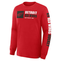 Detroit Red Wings Fanatics Goal Crease Legacy Long Sleeve T-Shirt -  NHL T-shirts
