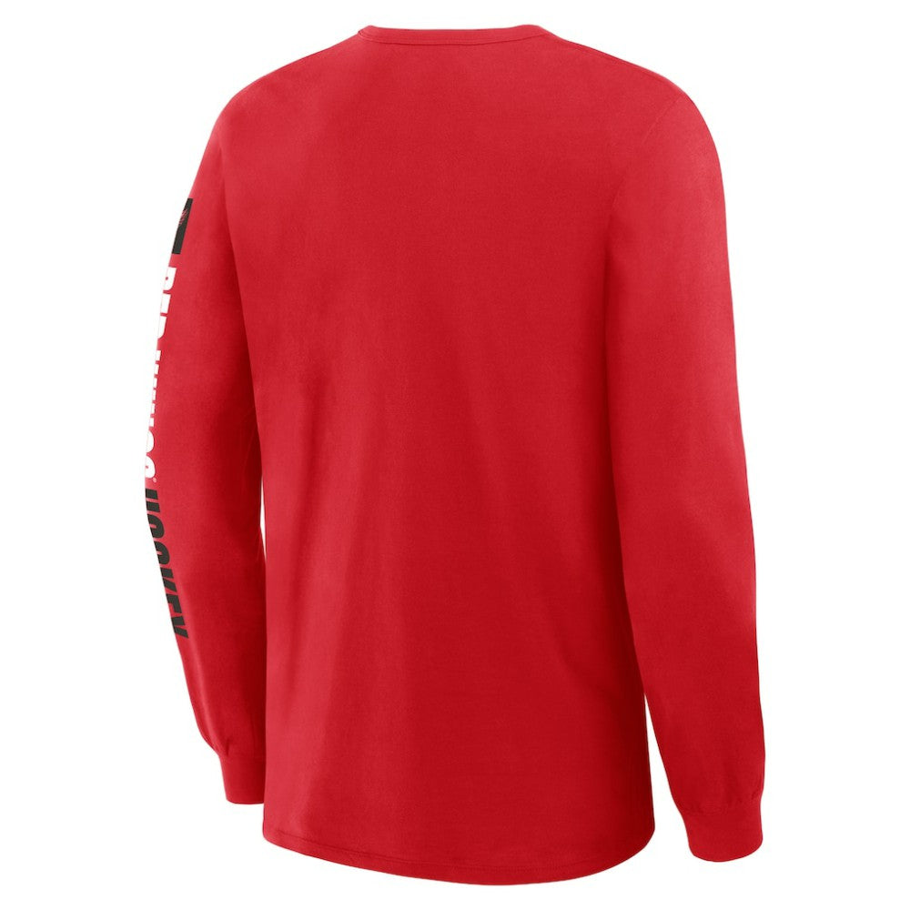 Detroit Red Wings Fanatics Goal Crease Legacy Long Sleeve T-Shirt -  NHL T-shirts