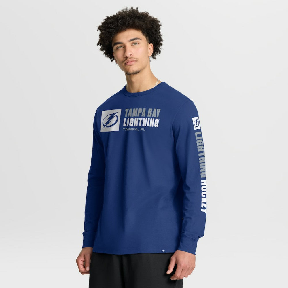 Tampa Bay Lightning Fanatics Goal Crease Legacy Long Sleeve T-Shirt -  NHL T-shirts