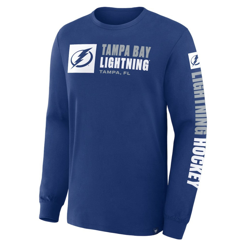 Tampa Bay Lightning Fanatics Goal Crease Legacy Long Sleeve T-Shirt -  NHL T-shirts
