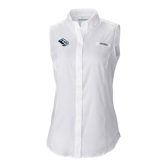 Utah Mammoth Columbia Women's Tamiami Omni-Shade Sleeveless Button-Up Shirt -  NHL