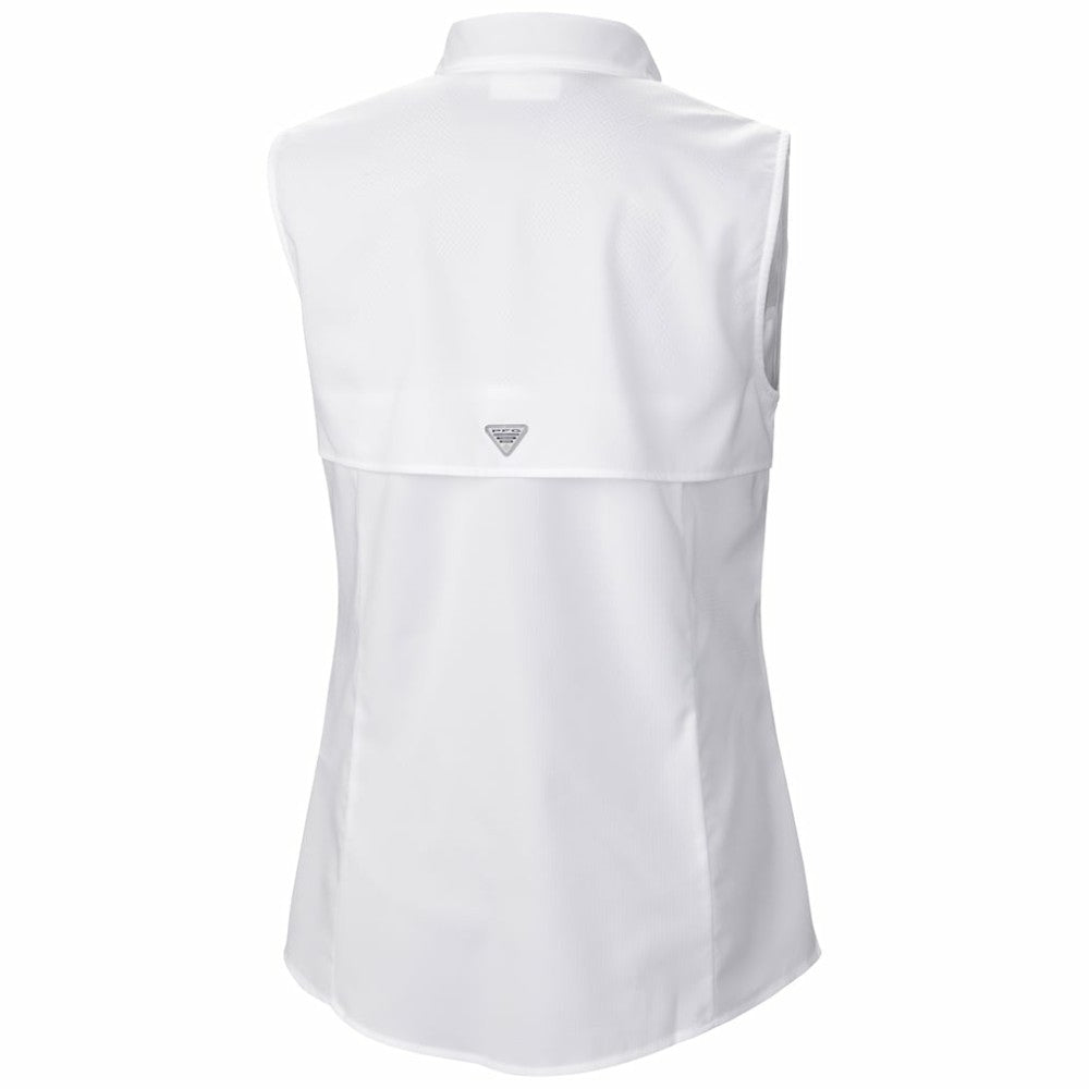 Utah Mammoth Columbia Women's Tamiami Omni-Shade Sleeveless Button-Up Shirt -  NHL