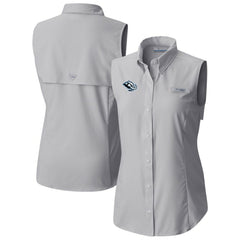 Utah Mammoth Columbia Women's Tamiami Omni-Shade Sleeveless Button-Up Shirt -  NHL