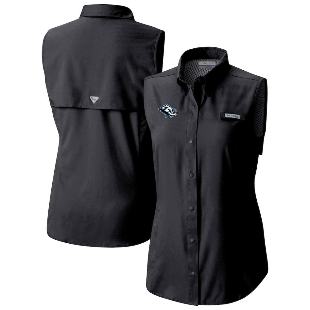 Utah Mammoth Columbia Women's Tamiami Omni-Shade Sleeveless Button-Up Shirt -  NHL