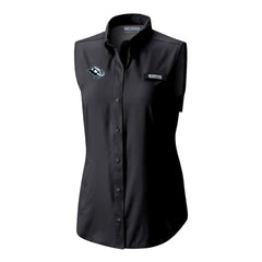 Utah Mammoth Columbia Women's Tamiami Omni-Shade Sleeveless Button-Up Shirt -  NHL