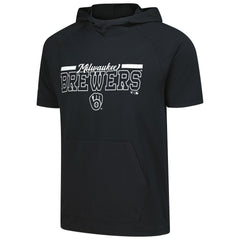 Milwaukee Brewers Levelwear Phase Vanguard Hoodie T-Shirt - MLB Hoodies