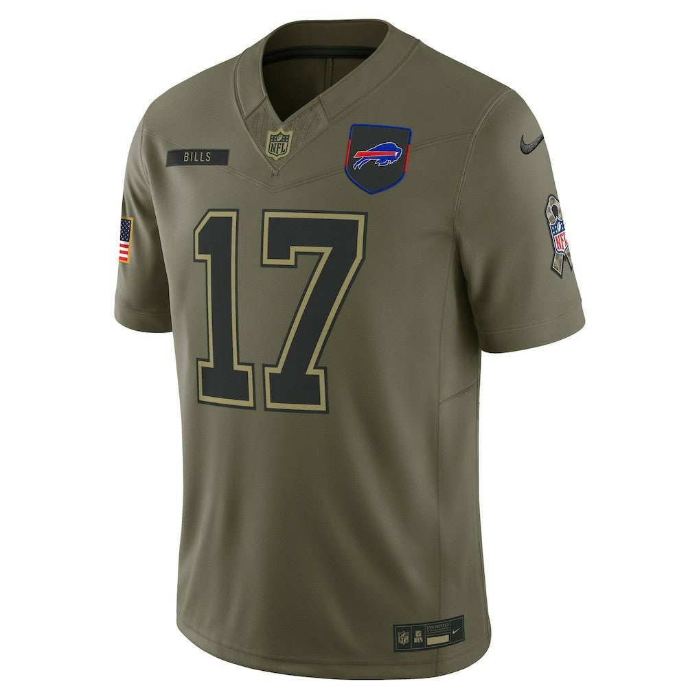 Buffalo Bills Josh Allen  2025 Salute to Service Limited Jersey | NFL Hot
