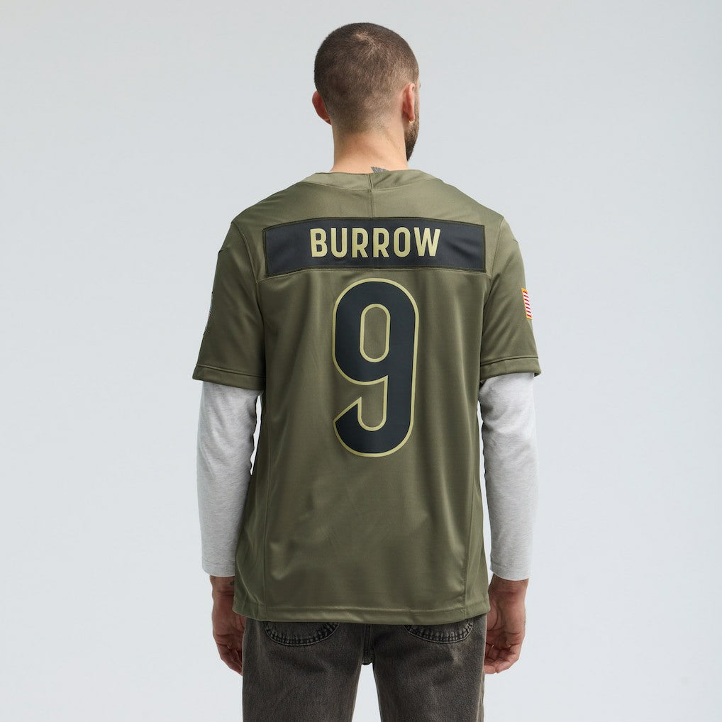 Cincinnati Bengals Joe Burrow  2025 Salute to Service Limited Jersey | NFL Discount