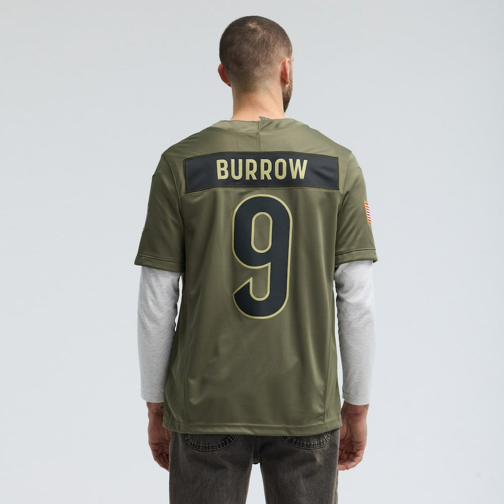 Cincinnati Bengals Joe Burrow  2025 Salute to Service Limited Jersey | NFL Discount