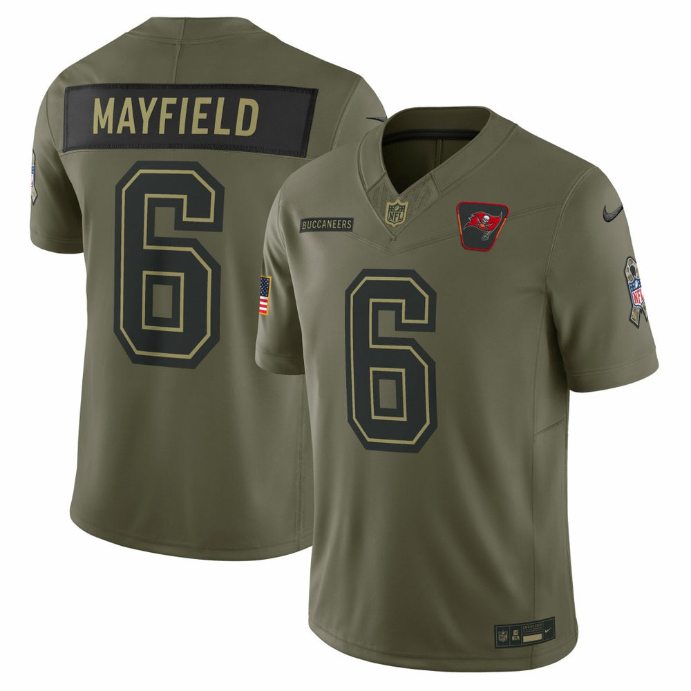 Tampa Bay Buccaneers Baker Mayfield  2025 Salute to Service Limited Jersey | NFL Discount