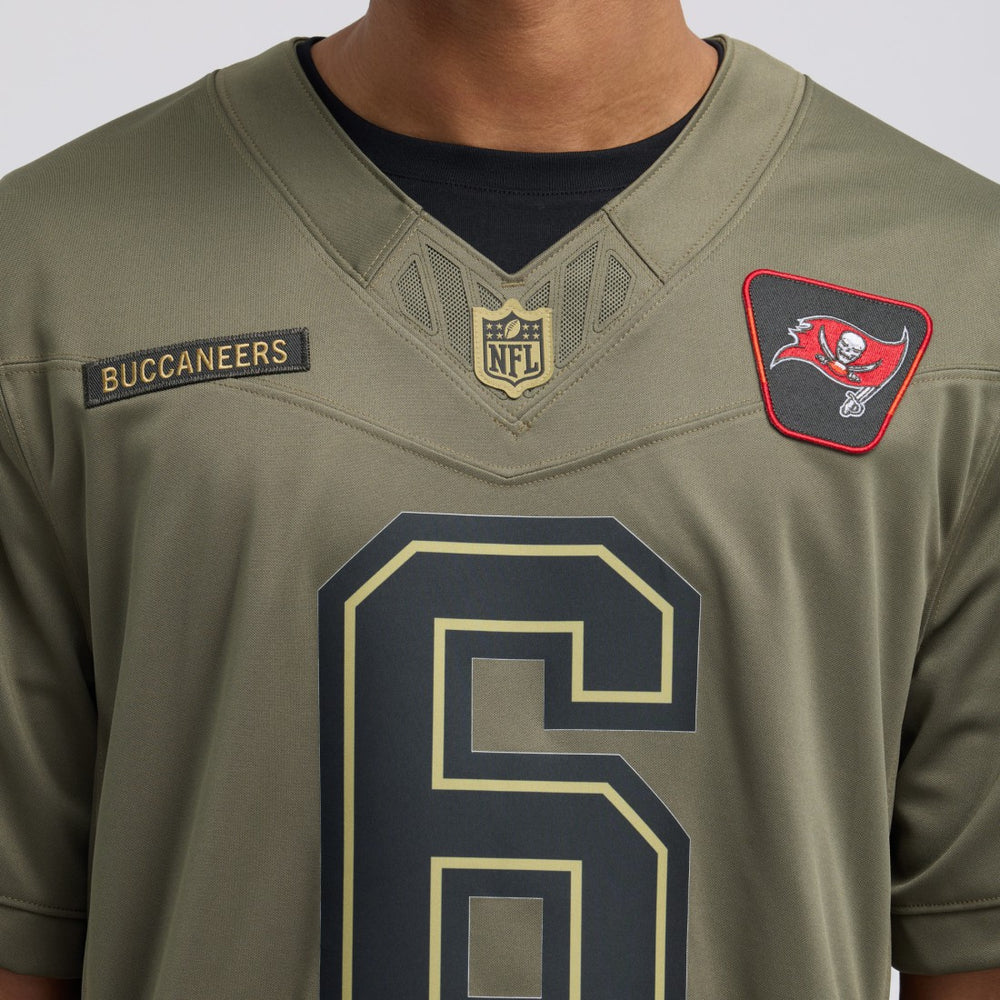 Tampa Bay Buccaneers Baker Mayfield  2025 Salute to Service Limited Jersey | NFL Discount