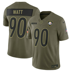 Pittsburgh Steelers T.J. Watt  2025 Salute to Service Limited Jersey | NFL Hot