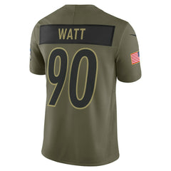 Pittsburgh Steelers T.J. Watt  2025 Salute to Service Limited Jersey | NFL Hot