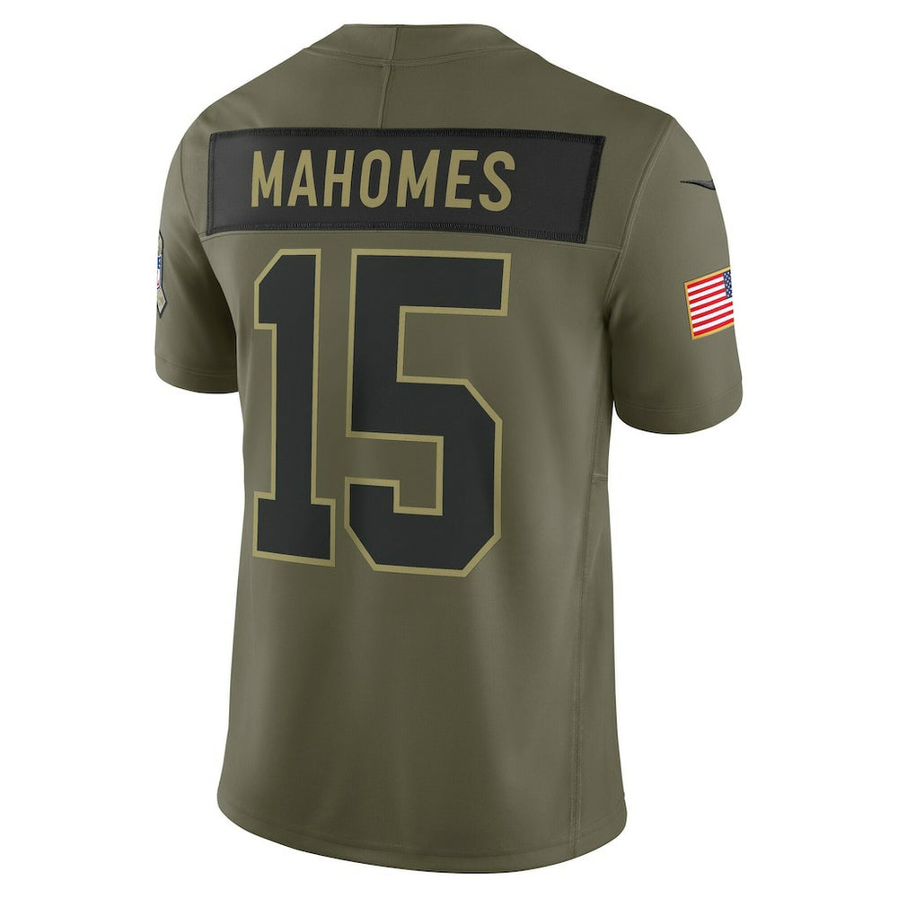 Kansas City Chiefs Patrick Mahomes  2025 Salute to Service Limited Jersey | NFL Sale