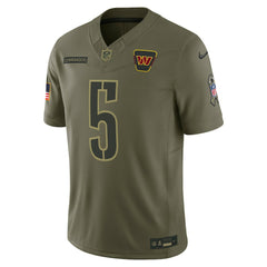 Washington Commanders Jayden Daniels  2025 Salute to Service Limited Jersey | NFL Outlet