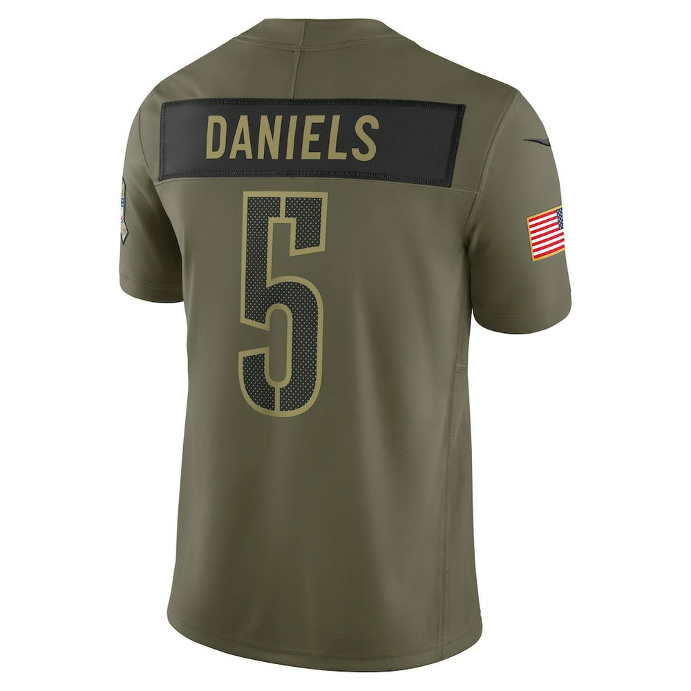Washington Commanders Jayden Daniels  2025 Salute to Service Limited Jersey | NFL Outlet