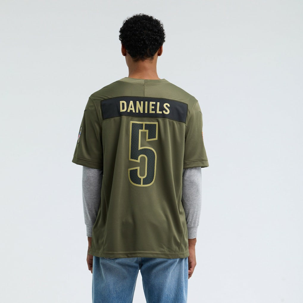 Washington Commanders Jayden Daniels  2025 Salute to Service Limited Jersey | NFL Outlet