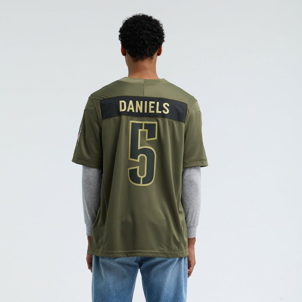 Washington Commanders Jayden Daniels  2025 Salute to Service Limited Jersey | NFL Outlet